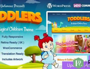 Toddlers v1.3.5 – 儿童保育WordPress主题