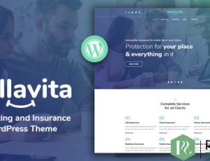 Bellavita v1.2.1 – 保险和金融WordPress主题