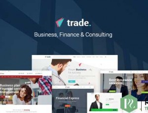 Trade v1.2 – 商业和金融WordPress主题