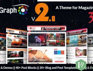 PantoGraph v3.6.1 – 报纸杂志WordPress主题
