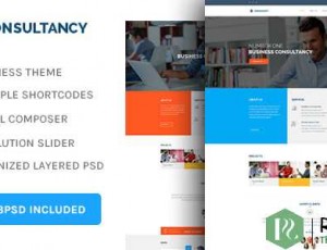 Consultancy v1.3.7 -商业WordPress主题