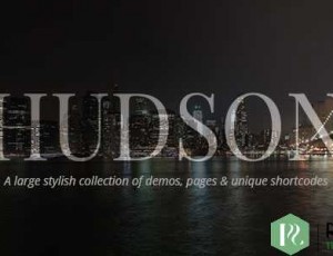 Hudson v2.0 – 个人，专业，高级WordPress主题
