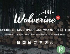 Wolverine v3.3 – 响应式多用途WordPress主题