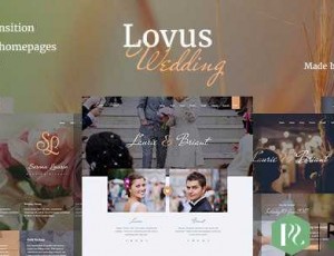 Lovus v1.0.4 – 婚礼策划师WordPress主题
