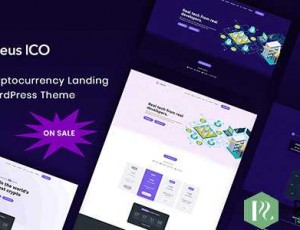 Coeus v1.1.5 – 加密货币登陆页面WordPress主题