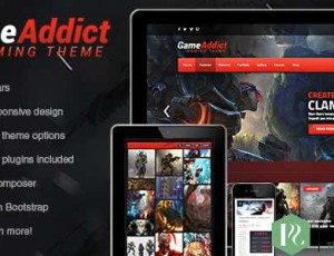 Game Addict v2.3.1 -WordPress游戏主题