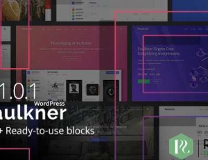 Faulkner v1.1.14 – 响应式多用途WordPress主题
