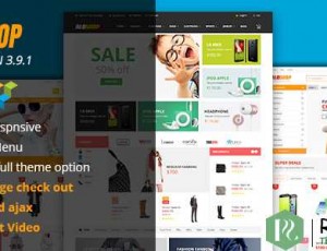 Alo Shop v4.1 – 超级市场RTL响应WordPress主题