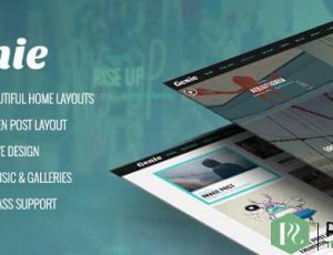 Genie v1.2.4 – 个人博客WordPress主题