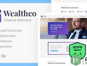 WealthCo v1.1 – 商业和金融咨询WordPress主题