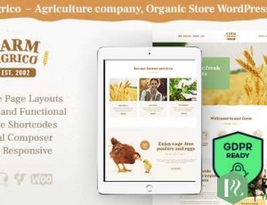 Farm Agric v1.1 – 农业商业WordPress主题