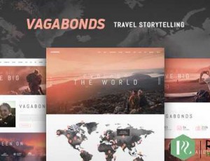 Vagabonds v1.0.2 – 个人旅游和生活方式博客主题