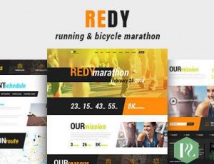 Redy v1.0.3 – 马拉松和运动WordPress主题