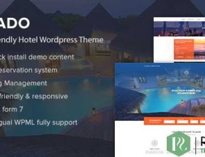 Mojado v3.0.0 – 移动友好酒店WordPress主题
