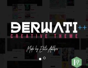 Derwati v1.1 – 时尚和创意组合WordPress主题