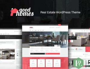 Good Homes v1.3.1 – 当代房地产WordPress主题