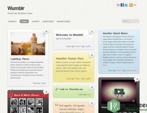 Wumblr v2.2.8 – 具有后期格式支持的响应主题