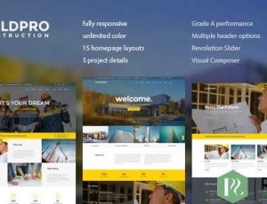 BuildPro v1.0.9.8 – 建筑和施工WordPress主题
