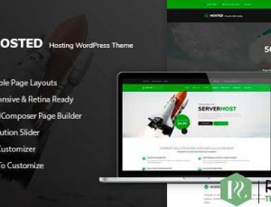 Hosted v1.0.2 – WordPress主机主题+ WHMCS