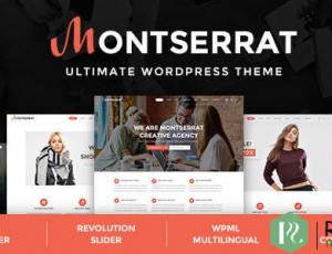 Montserrat v2.5 – 多用途现代WordPress主题