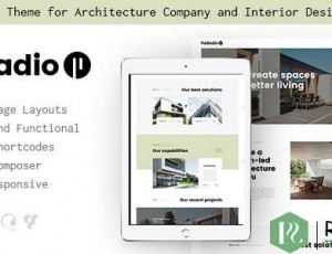 Palladio v1.1.1 – 室内设计与建筑WordPress主题