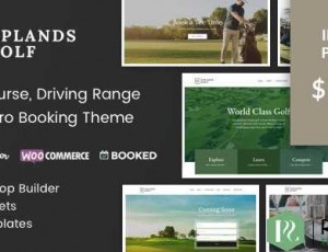 Uplands v1.4.1 – 高尔夫球场WordPress主题