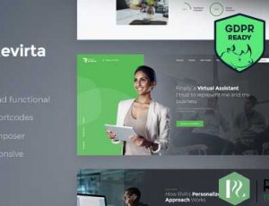 Revirta v1.2.5 – 虚拟助手WordPress主题