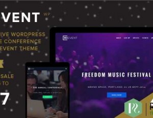 MiEvent v1.0 – 响应式事件和音乐WordPress主题