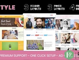 Lifestyle v1.1.2 – 高级WordPress杂志主题