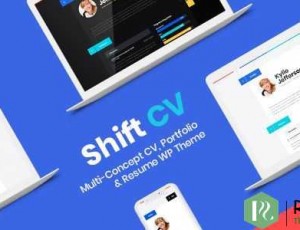 ShiftCV v3.0.1 – WordPress主题