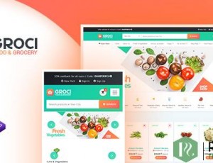 Groci v2.1.1 – 有机食品和杂货市场主题