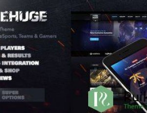 PixieHuge v1.1.7 – 游戏WordPress主题