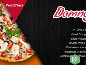 Domnoo v1.26 – 比萨和餐厅WordPress主题