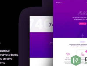 Blanka v1.3 – 单页WordPress主题