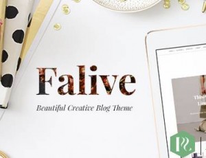 Falive v1.2.1 – 创意和时尚博客WordPress主题