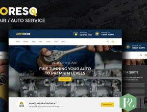 Autoresq v2.1.6 – 汽车维修WordPress主题
