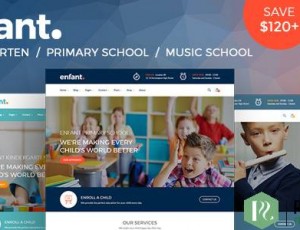 Enfant v3.1.6 – 学校和幼儿园WordPress主题