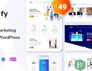 Seofy v1.6.0 – 数字营销机构WordPress主题
