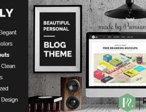 Webly v1.4 – WordPress博客主题