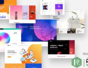 Brook v1.3 – 创意多用途WordPress主题