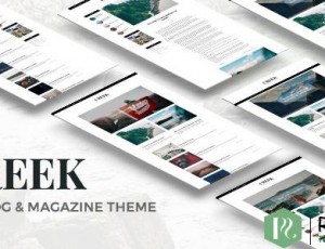 Creek v1.0 – 经典优雅杂志WordPress主题
