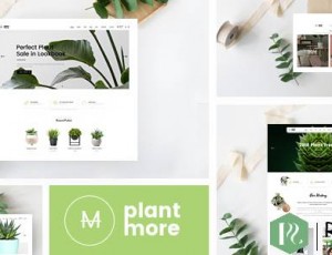 Plantmore v1.1.3 – WooCommerce的响应主题