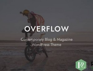 Overflow v1.4.9 – 当代博客和杂志WordPress主题