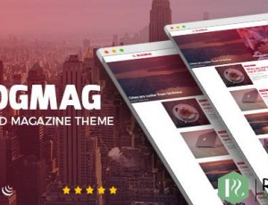 BlogMag v1.2 – 响应式博客和杂志WordPress主题