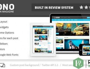 Jono v2.9 – 响应式WordPress杂志主题