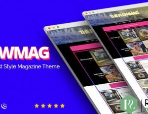 FlowMag v1.0 – 野兽派WordPress杂志主题