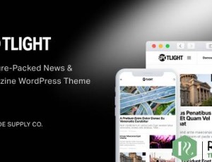 Spotlight v1.6.6 – 功能丰富的新闻和杂志主题