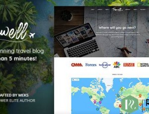 Trawell v1.3 – WordPress旅游主题