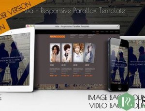 Alfa v2.0 – 响应OnePage WordPress主题