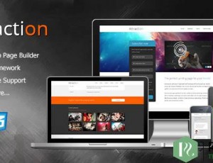 attraction v1.0.2 – 响应WordPress登陆页面主题